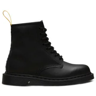 1460 Sex Pistols  Black Milled Greasy Backhand Boot