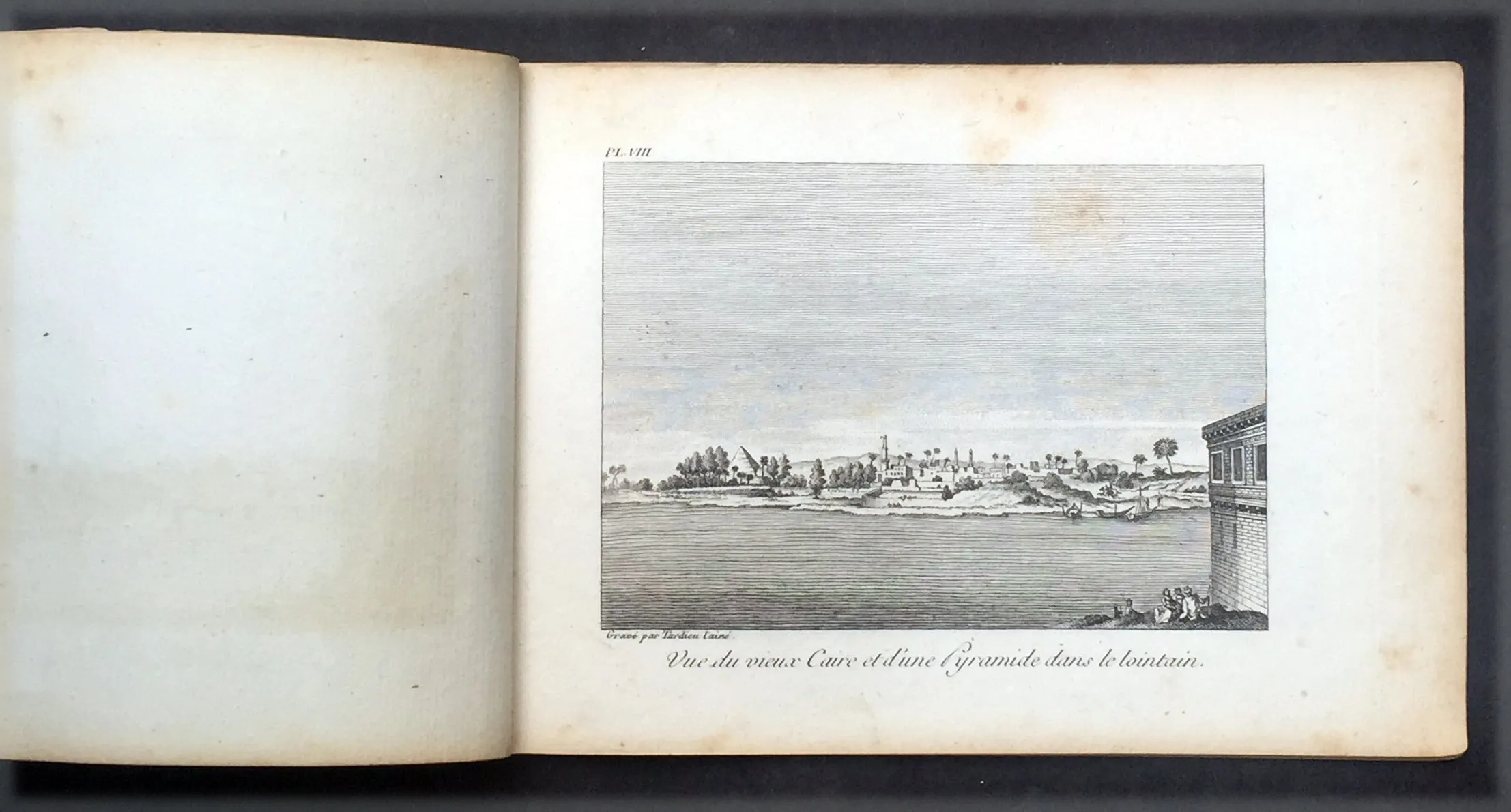 1817 Capt. Frederick L Norden Antique Atlas of Egypt & Nubia - 1 Map & 22 Prints