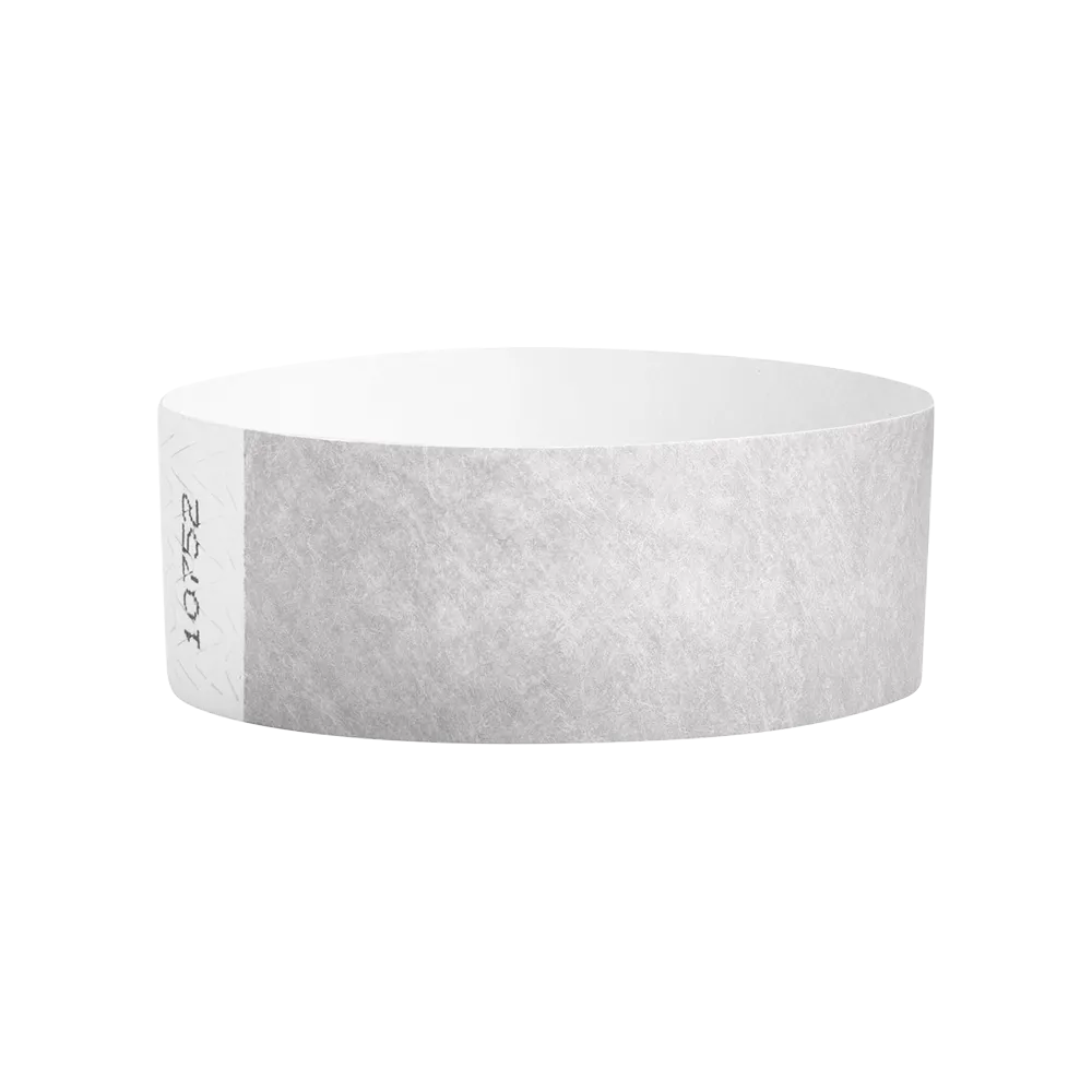 1" Tyvek Solid Color Wristbands
