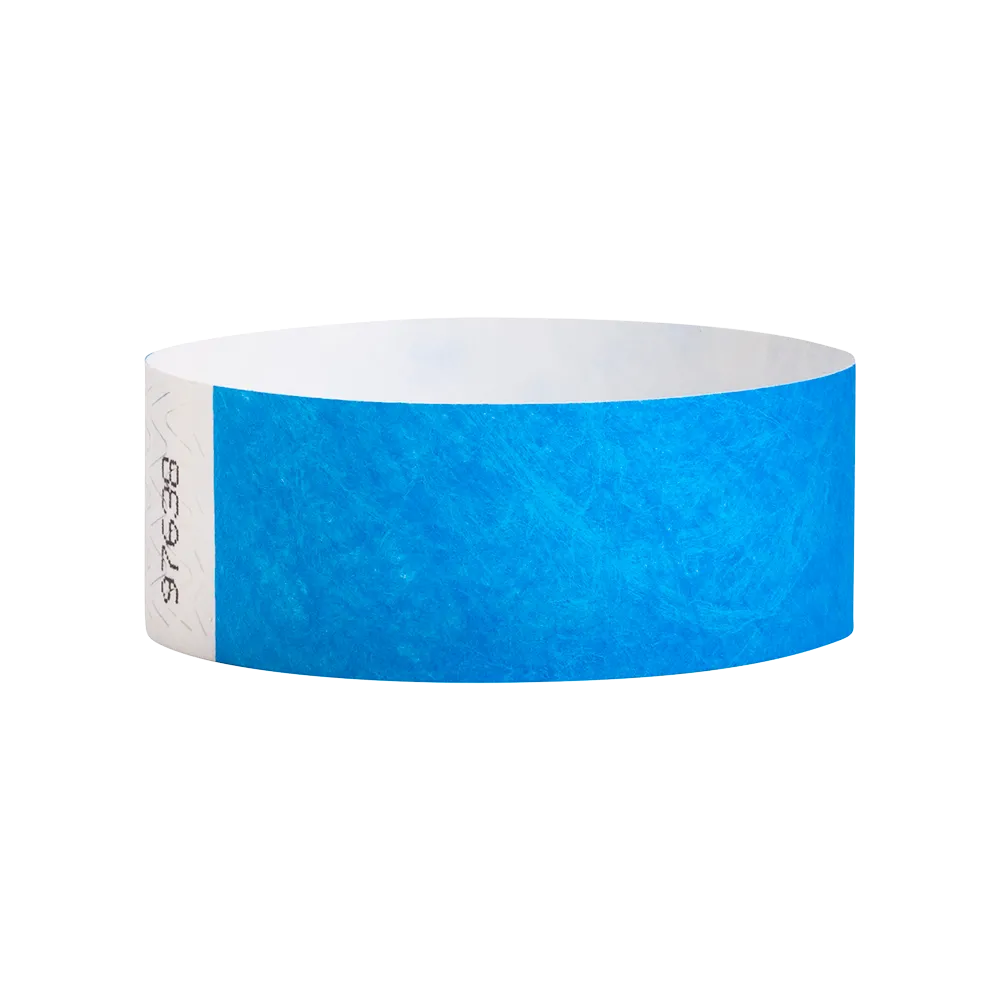1" Tyvek Solid Color Wristbands