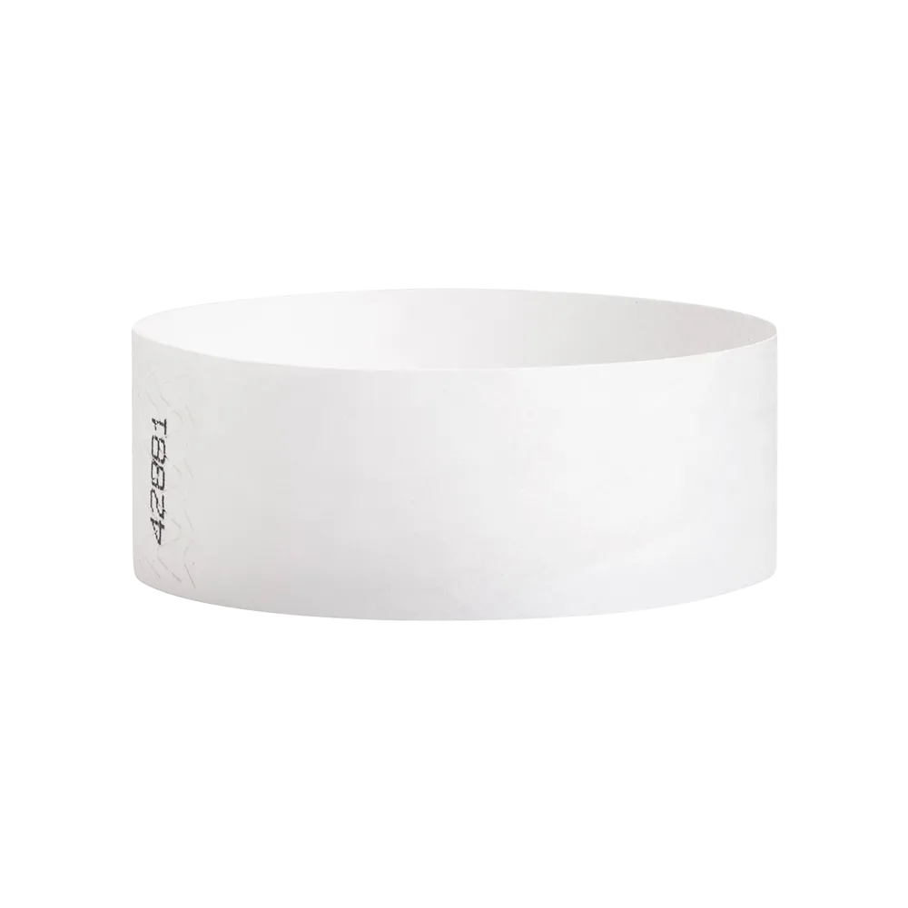 1" Tyvek Solid Color Wristbands