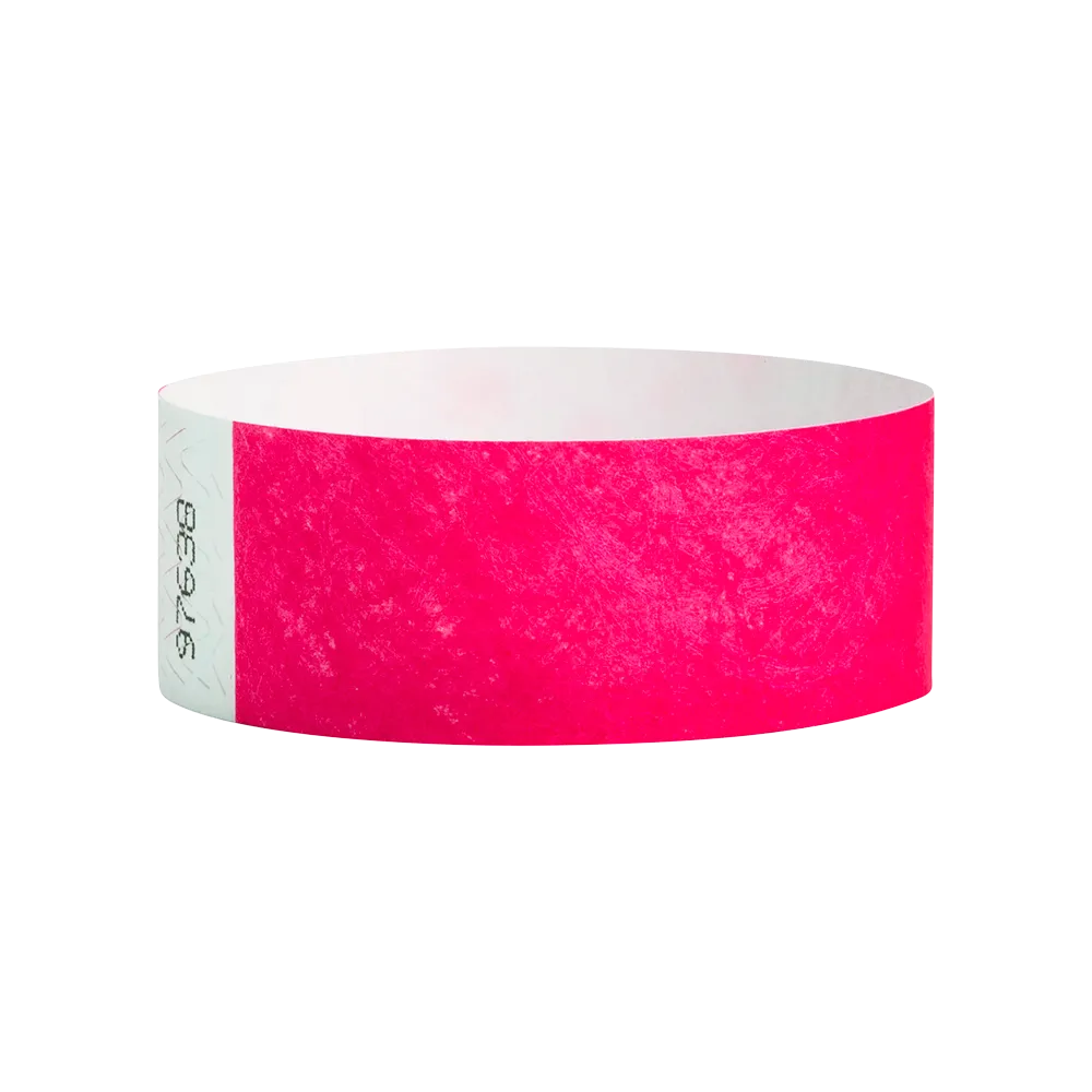 1" Tyvek Solid Color Wristbands