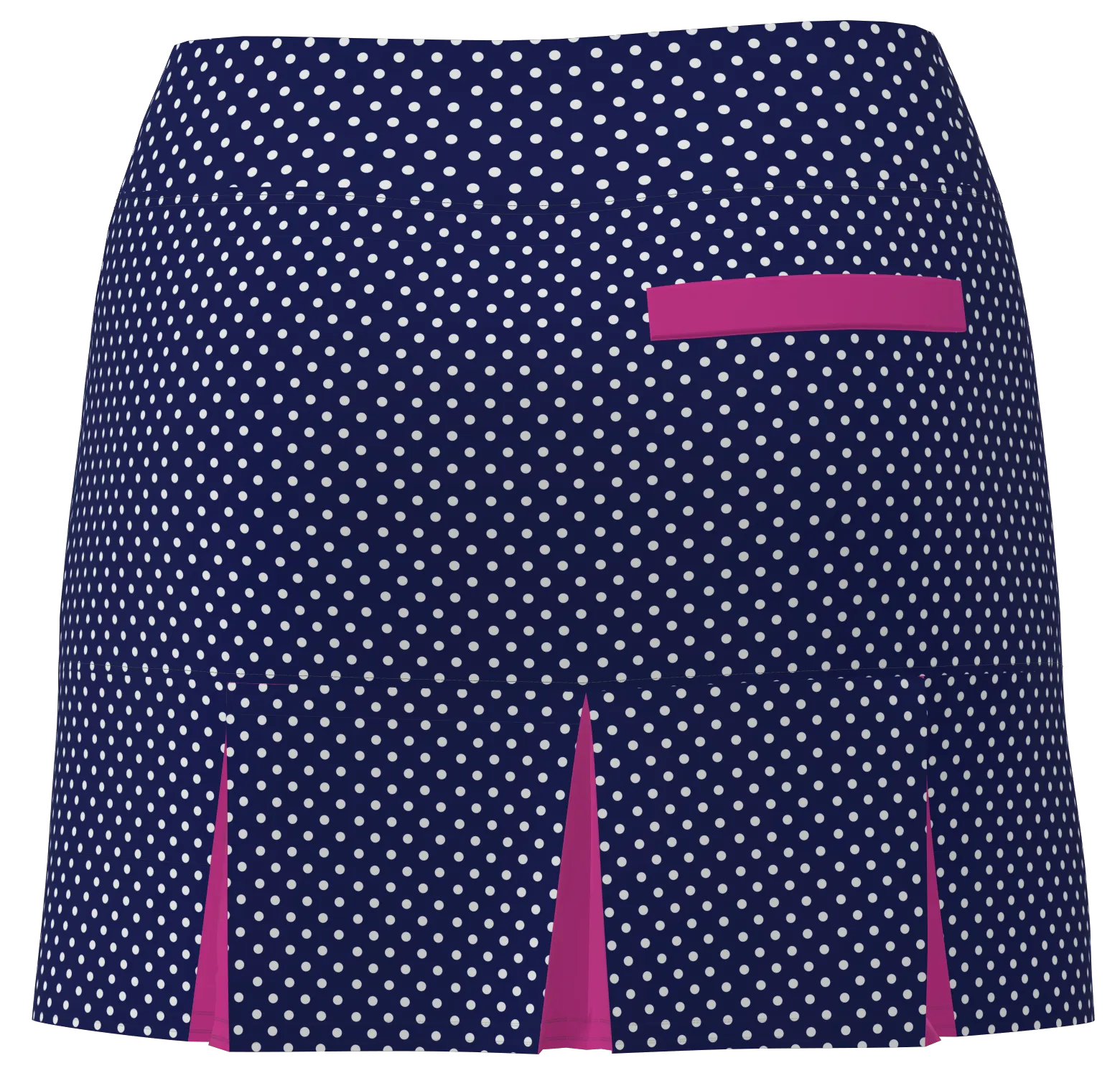 AB Sport Women's Polka Dot Print Golf Skirt BSKG05-NPDP
