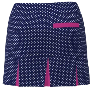 AB Sport Women's Polka Dot Print Golf Skirt BSKG05-NPDP