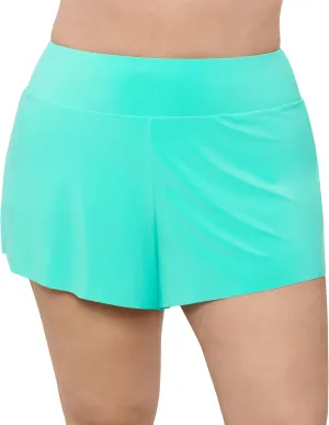 Aqua Green Women's Standard Beach Short