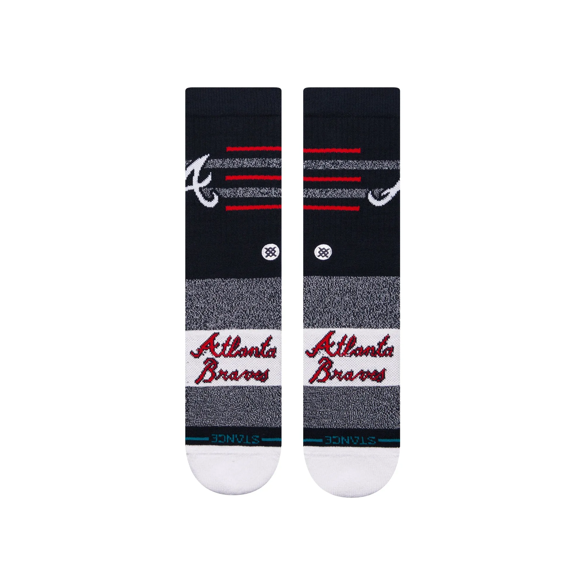 Atlanta Braves Stance MLB X Stance 2024 Closer Crew Socks