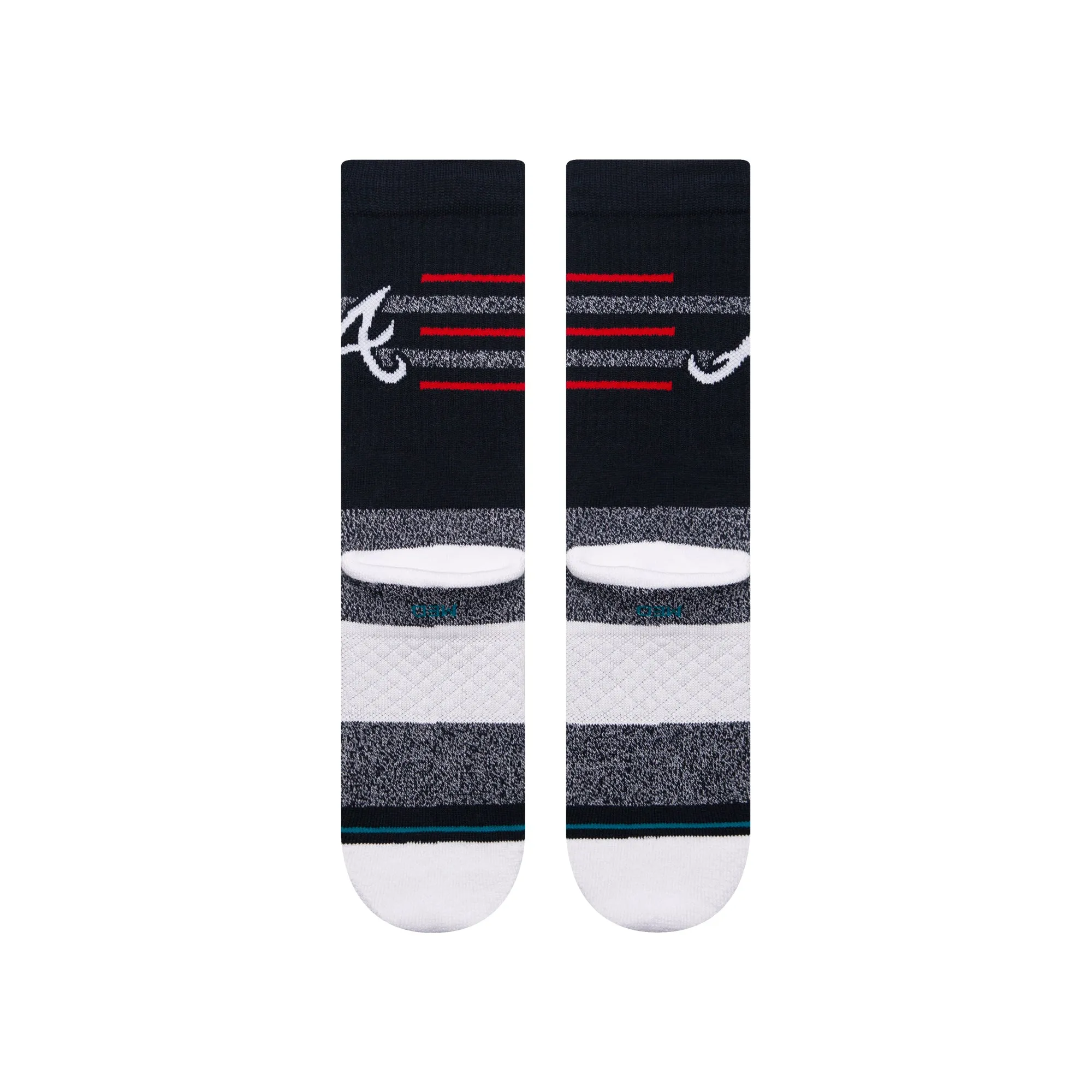 Atlanta Braves Stance MLB X Stance 2024 Closer Crew Socks