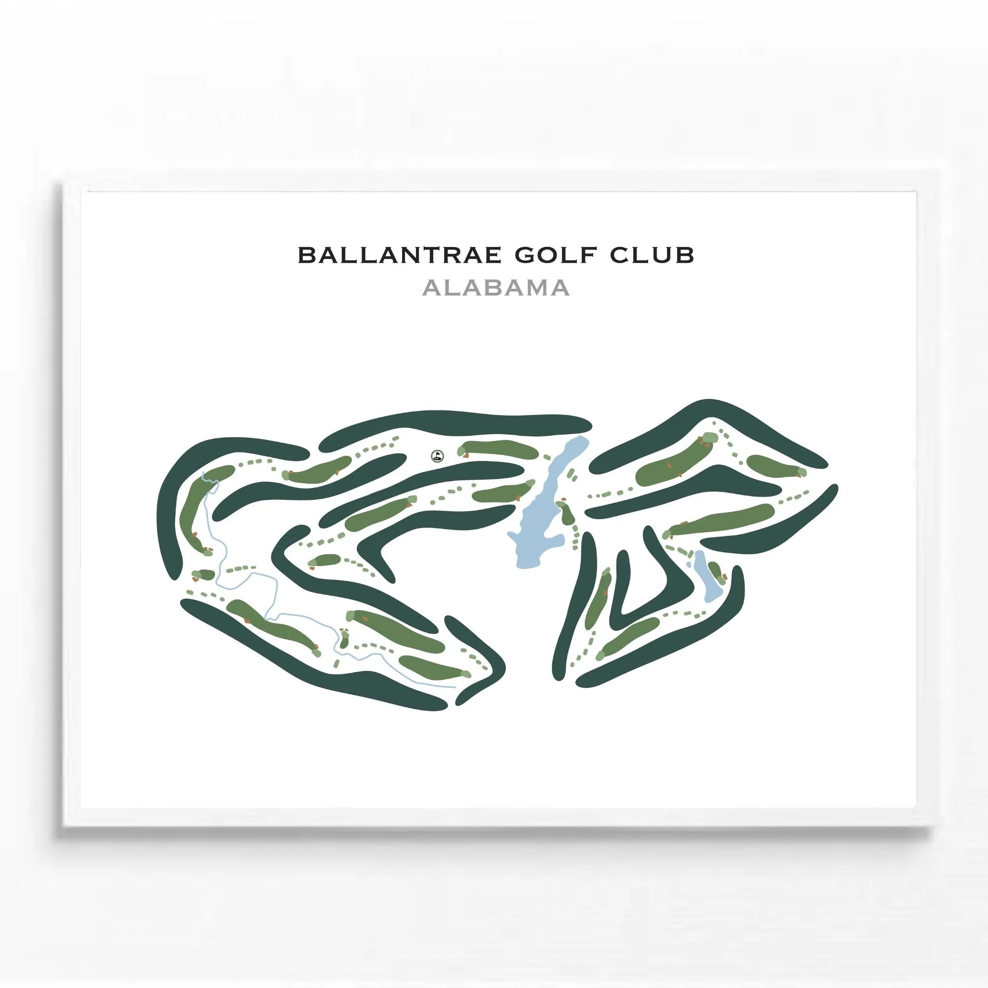 Ballantrae Golf Club, Alabama - Printed Golf Courses