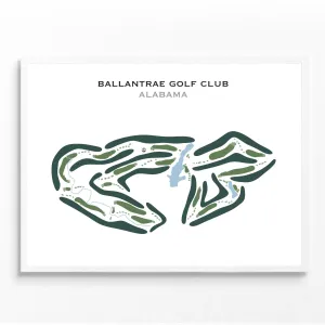 Ballantrae Golf Club, Alabama - Printed Golf Courses