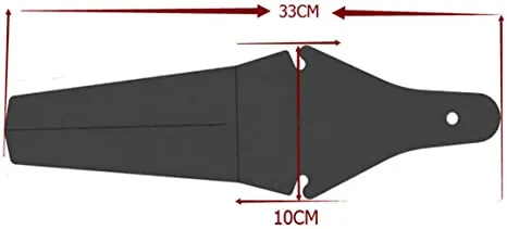 Bicycle Mudguard Rear Guard Waterproof Plastic Rain Protection Folding Road Fenders - Live4Bikes