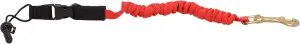 BKC UH-KL282 Deluxe Paddle Leash - SUP & Kayak Paddle Leash, Red, 3 Feet, Marine-Grade Materials