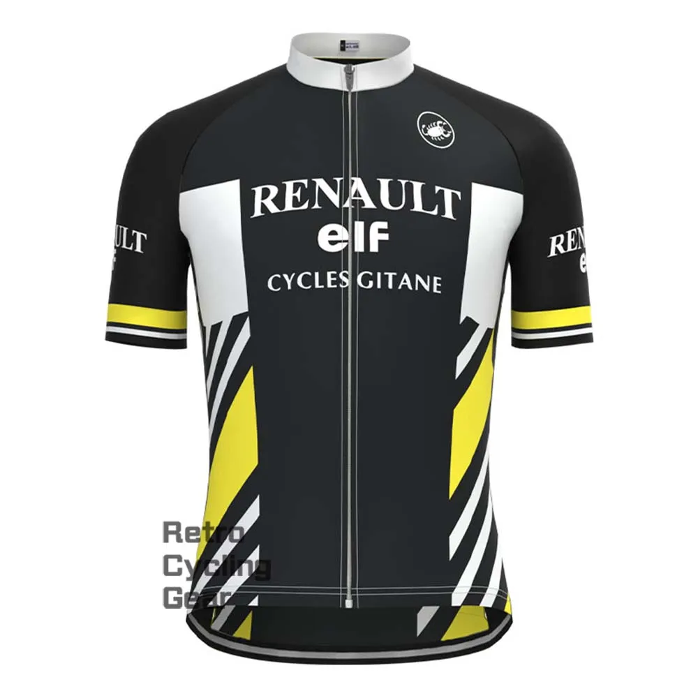 black elf Retro Short Sleeve Cycling Kits