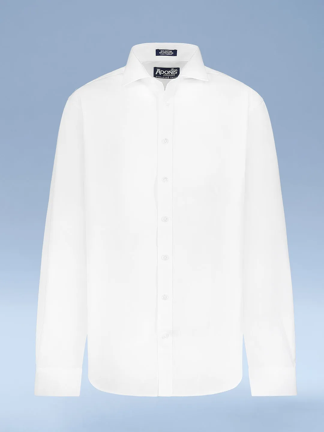 Boys Husky Easy Care Fine Pique Stretch Dress Shirt