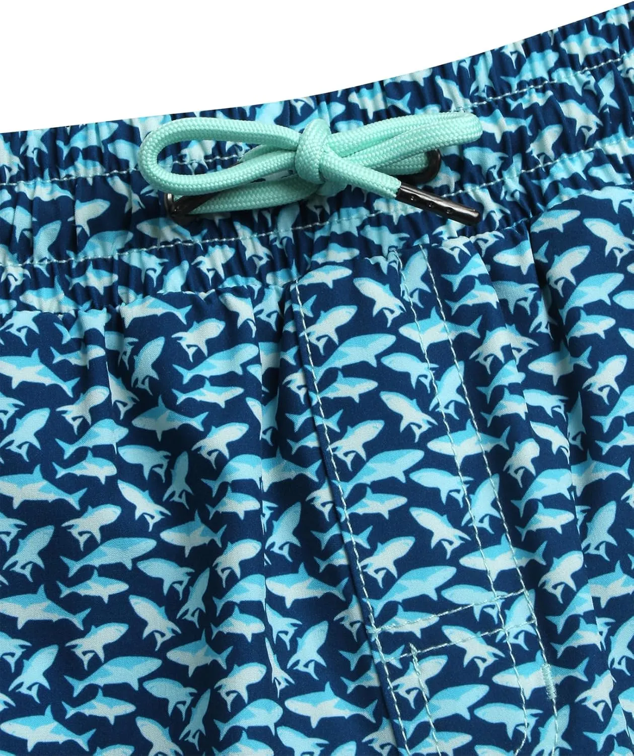 Boys Swim Trunks with Compression Liner Quick Dry 4-Way Stretch Bathing Suit (Sizes: 8-14)