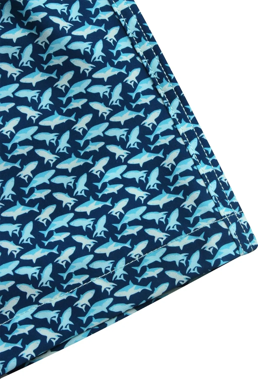 Boys Swim Trunks with Compression Liner Quick Dry 4-Way Stretch Bathing Suit (Sizes: 8-14)