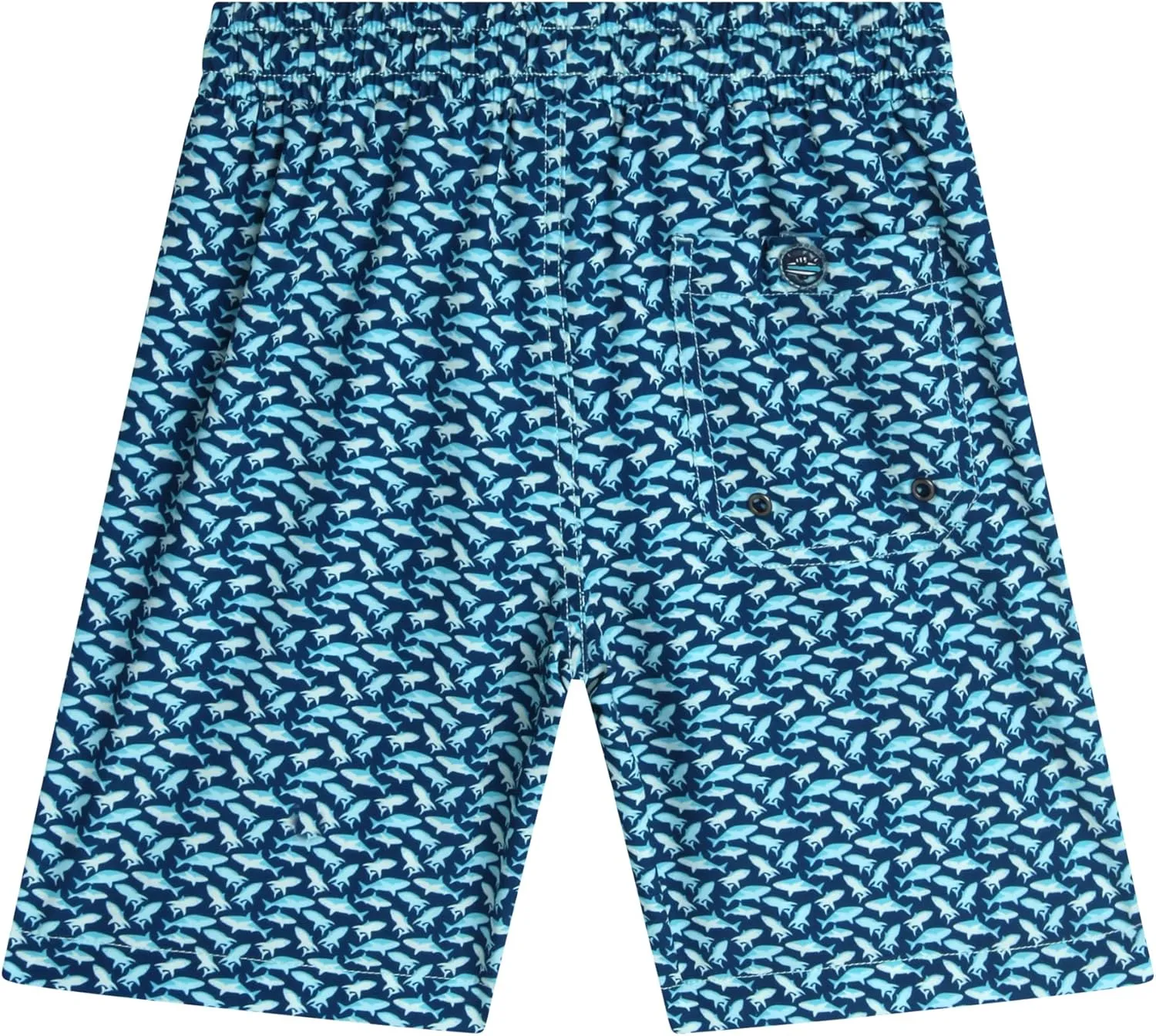 Boys Swim Trunks with Compression Liner Quick Dry 4-Way Stretch Bathing Suit (Sizes: 8-14)