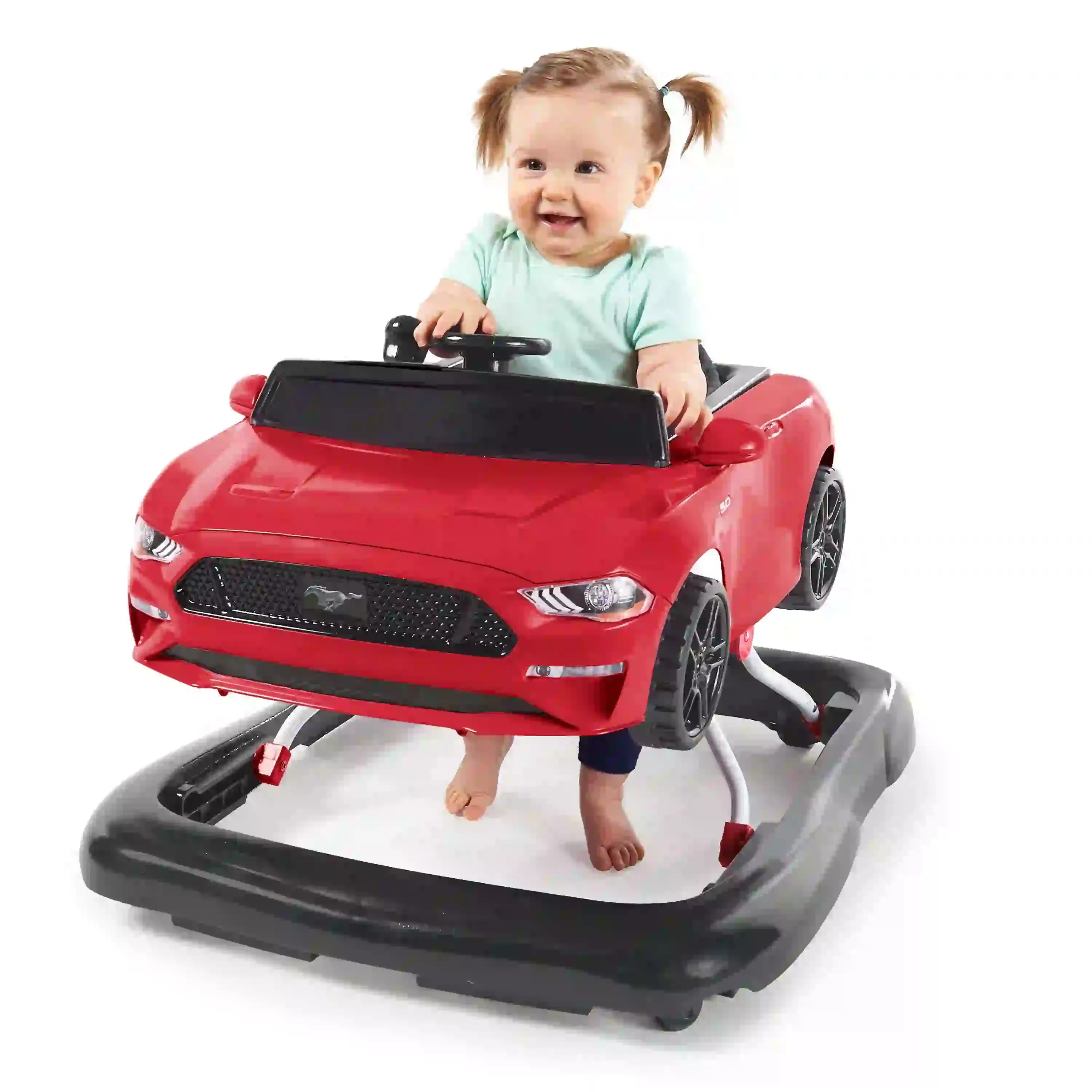 Bright Starts Ford Mustang 4-in-1 Walker (Red)