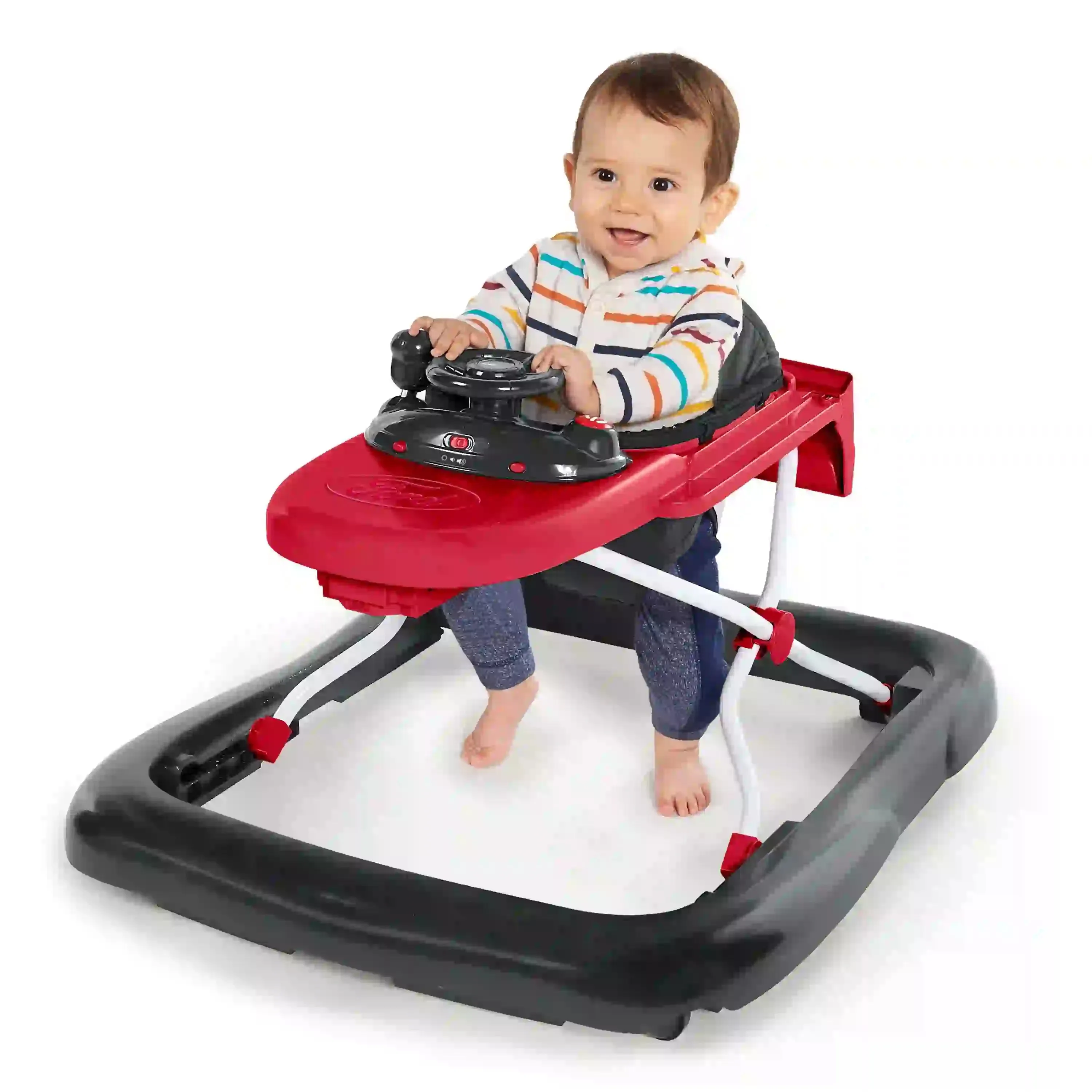 Bright Starts Ford Mustang 4-in-1 Walker (Red)