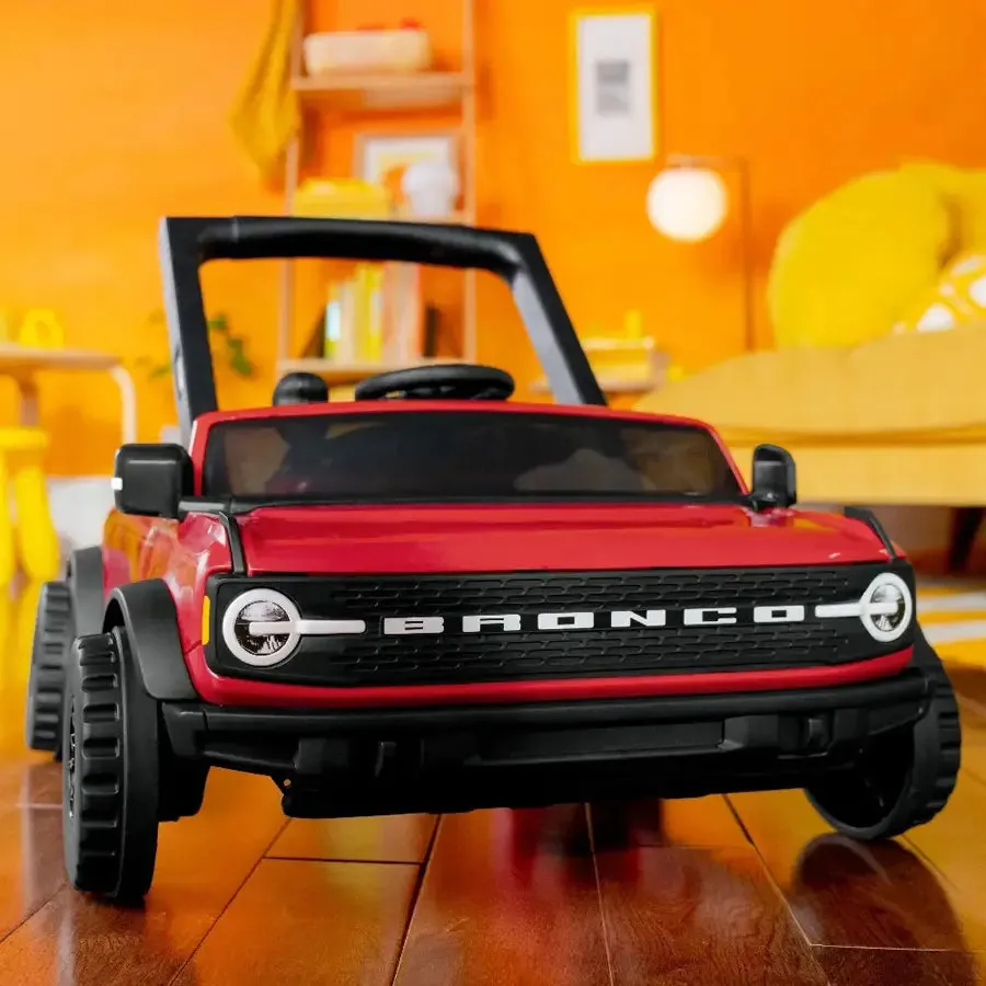 Bright Starts Ways to Play 4-in-1 Walker - Ford Bronco, Race Red