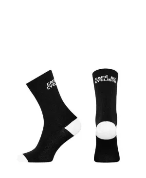 CAFE DU CYCLISTE Color Socks - Black