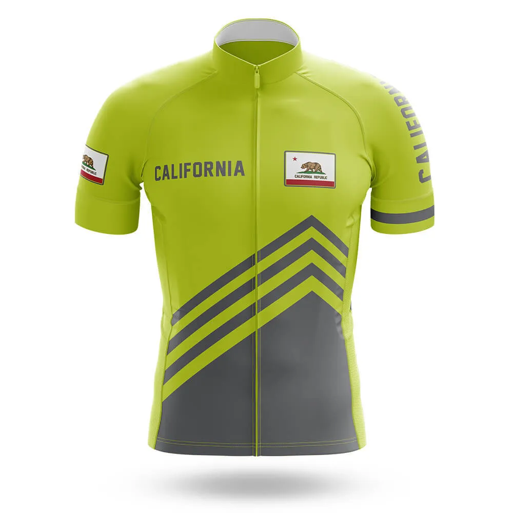 California S4 Lime Green - Men's Cycling Kit