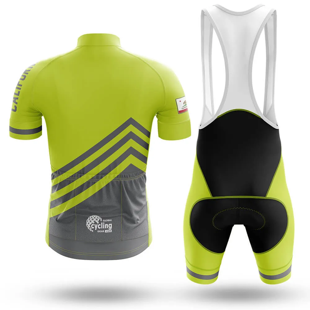 California S4 Lime Green - Men's Cycling Kit