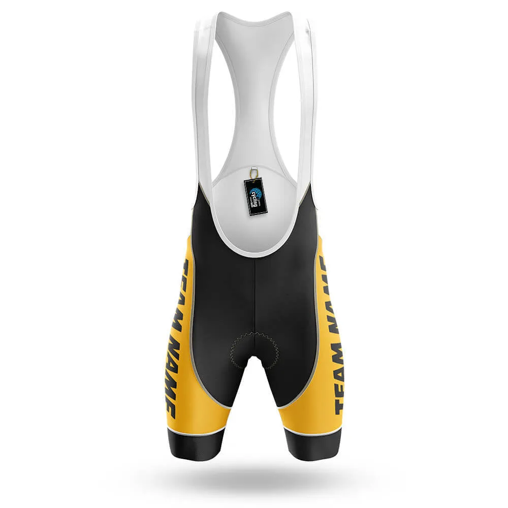 Custom Team Name M1 Yellow - Men's Cycling Kit