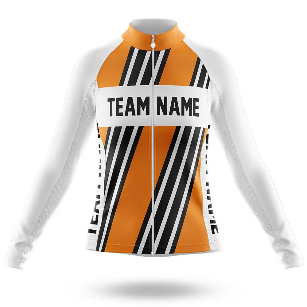 Custom Team Name M5 Yellow - Women's Cycling Kit