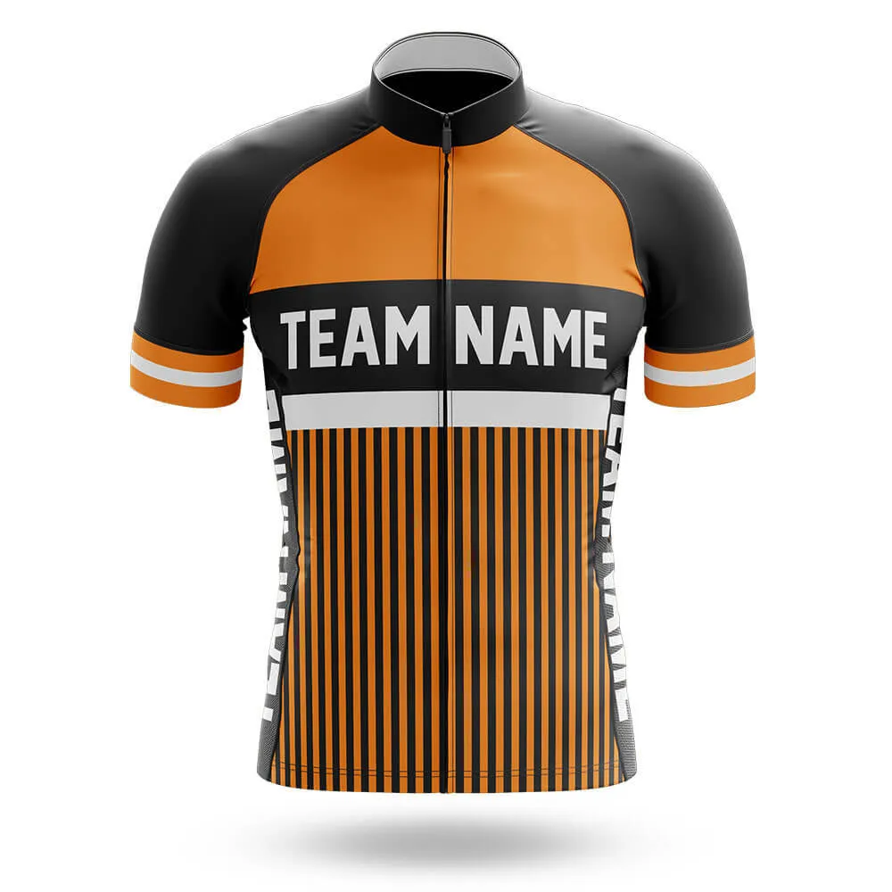 Custom Team Name M6 Yellow - Men's Cycling Kit