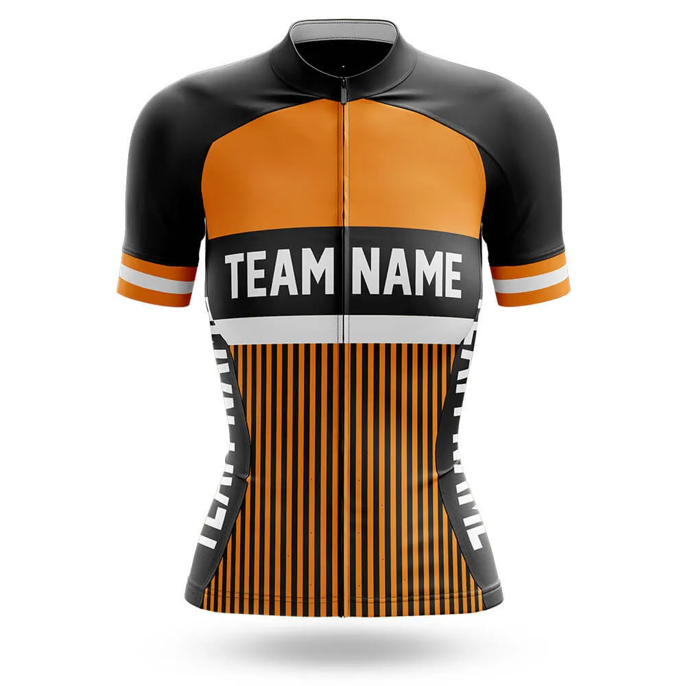 Custom Team Name M6 Yellow - Women's Cycling Kit