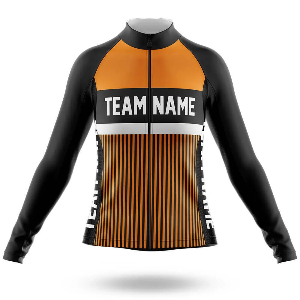 Custom Team Name M6 Yellow - Women's Cycling Kit