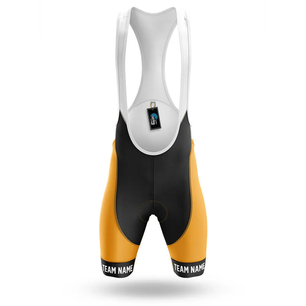 Custom Team Name V20 Yellow - Men's Cycling Kit
