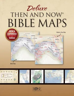 Deluxe Then and Now Bible Maps: New and Expanded Edition Paperback  Illustrated, March 1, 2021