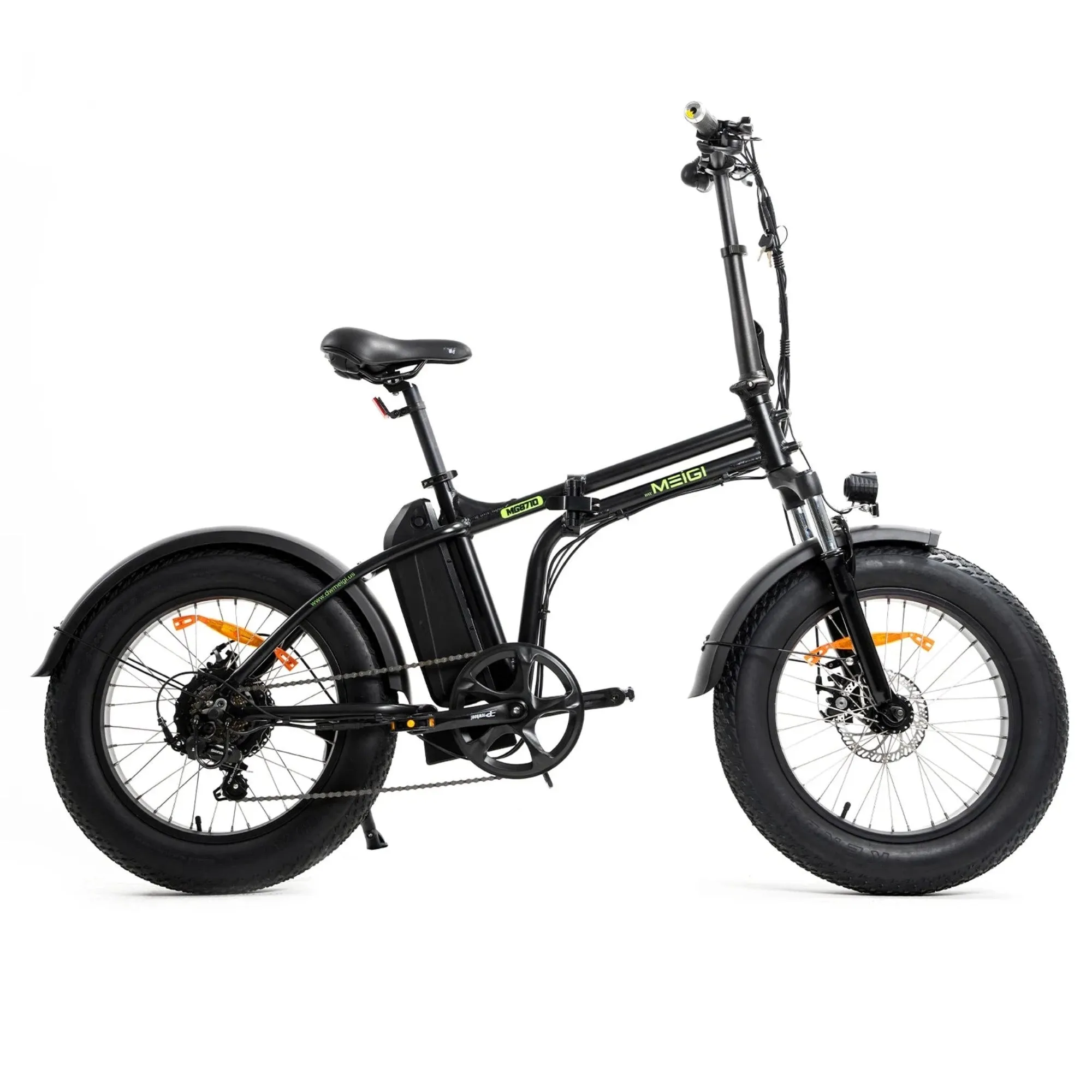 DWMeigi 500W MG8710 Fat Tire Electric Bike