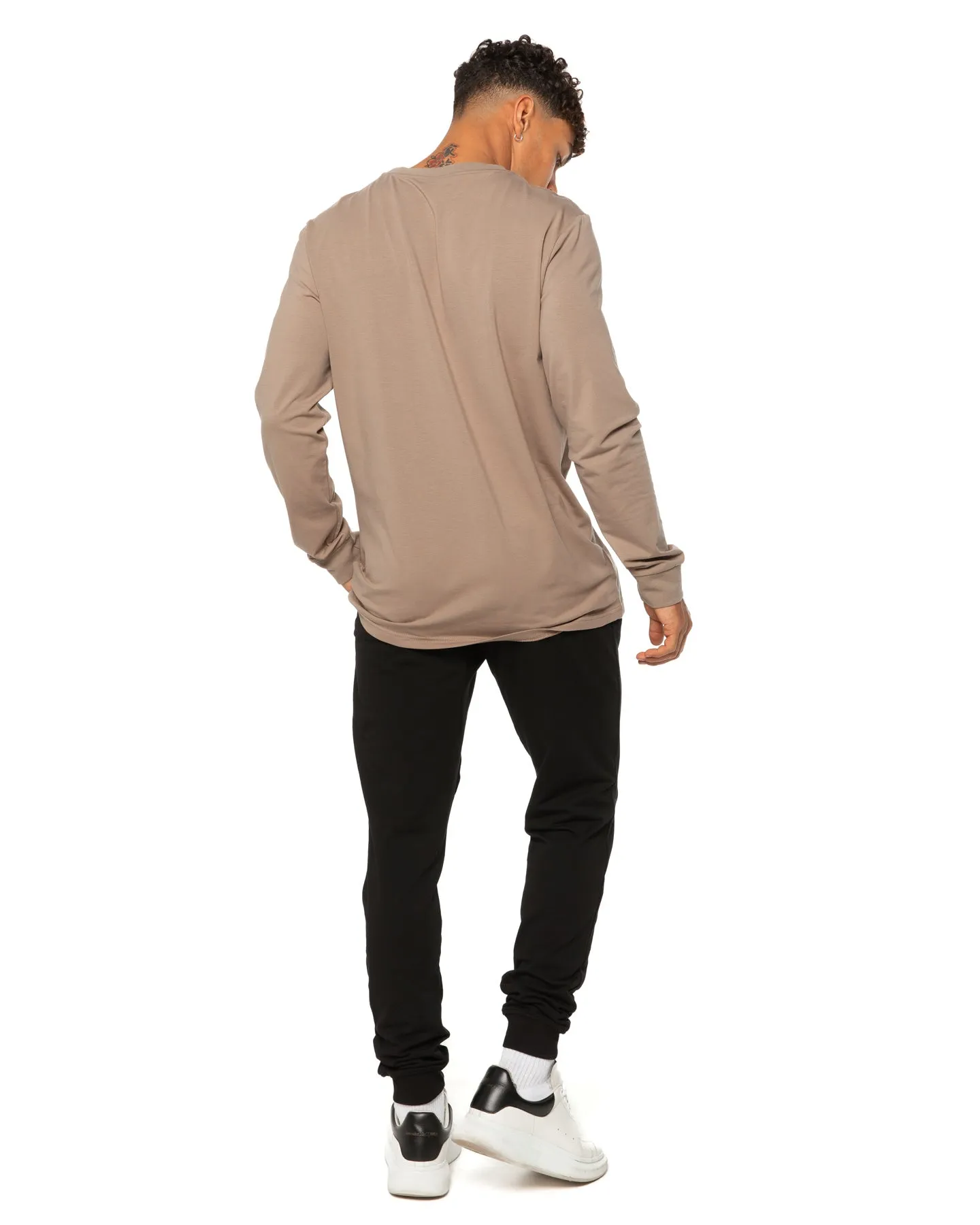 EE Long Sleeve Tee - Light Brown