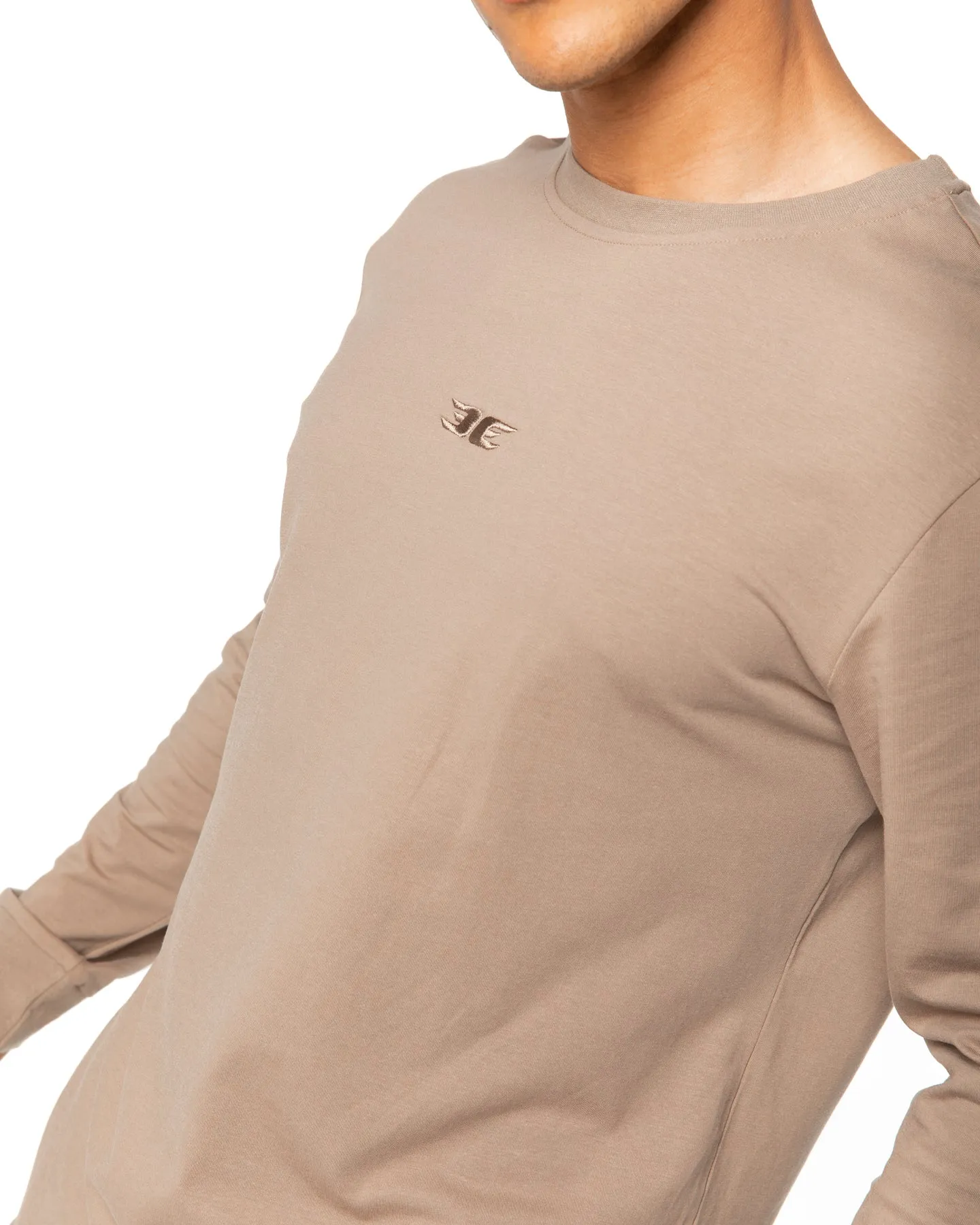 EE Long Sleeve Tee - Light Brown