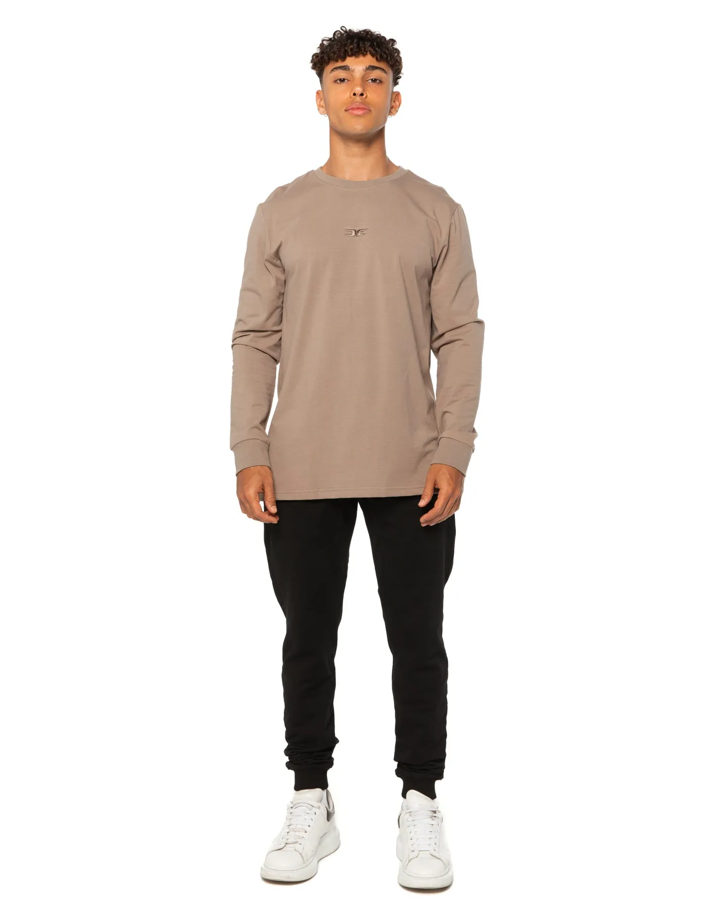 EE Long Sleeve Tee - Light Brown