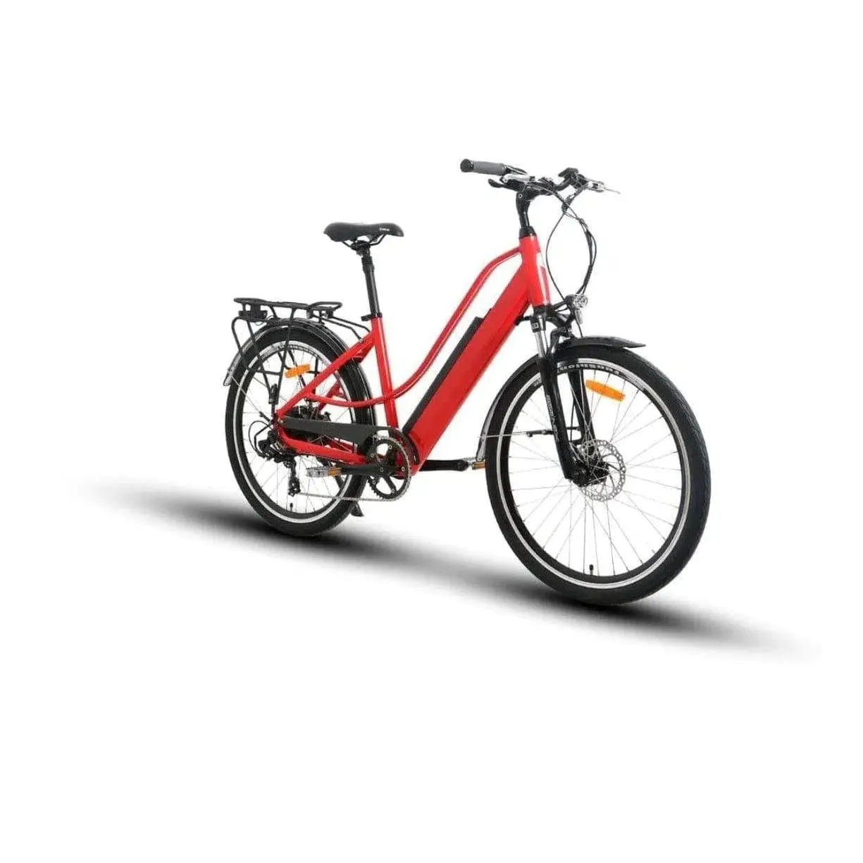 EUNORAU| E-TORQUE 48V500W Cruiser Step-Thru Electric Bike