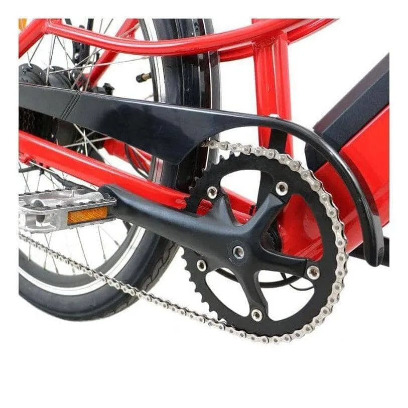 EUNORAU| E-TORQUE 48V500W Cruiser Step-Thru Electric Bike