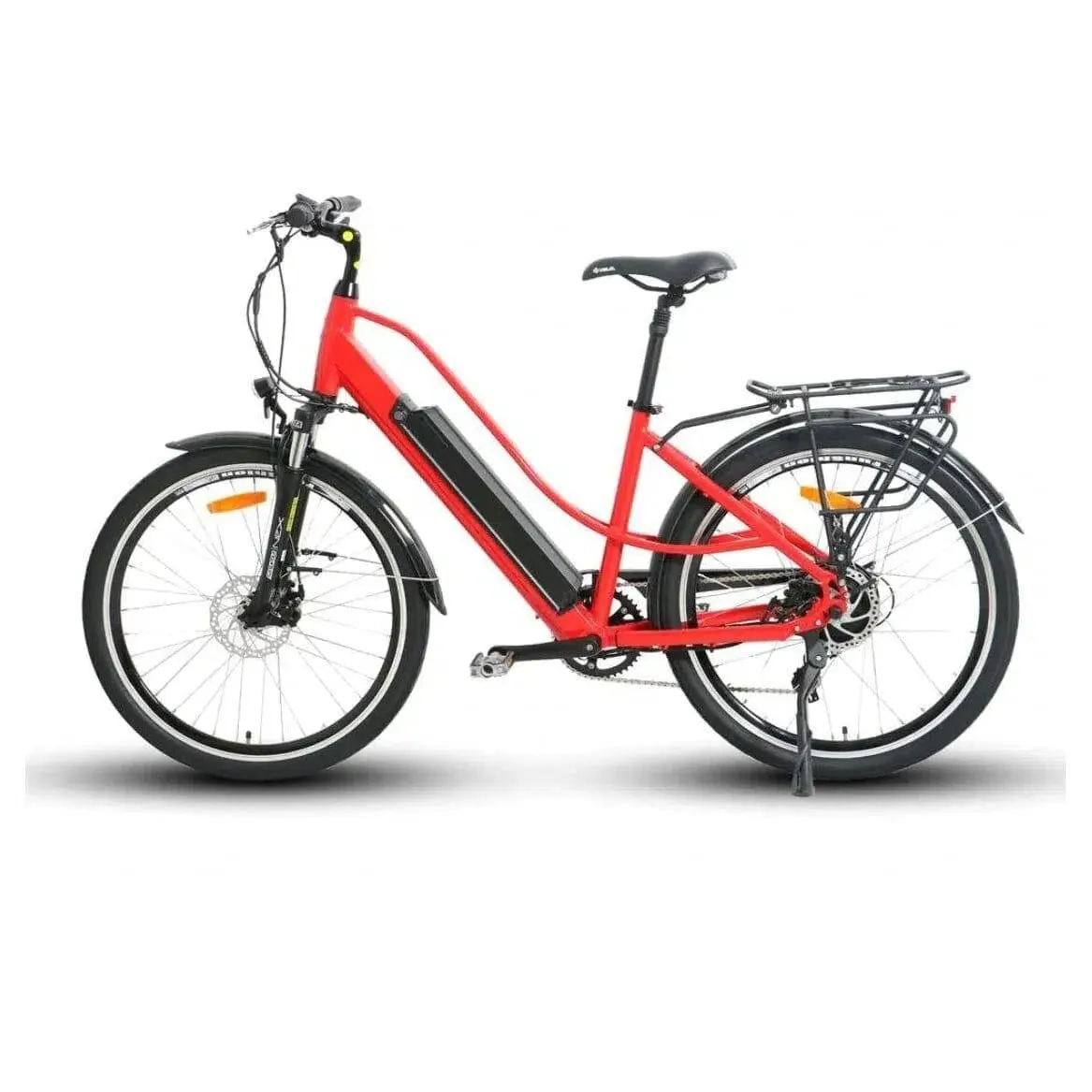 EUNORAU| E-TORQUE 48V500W Cruiser Step-Thru Electric Bike