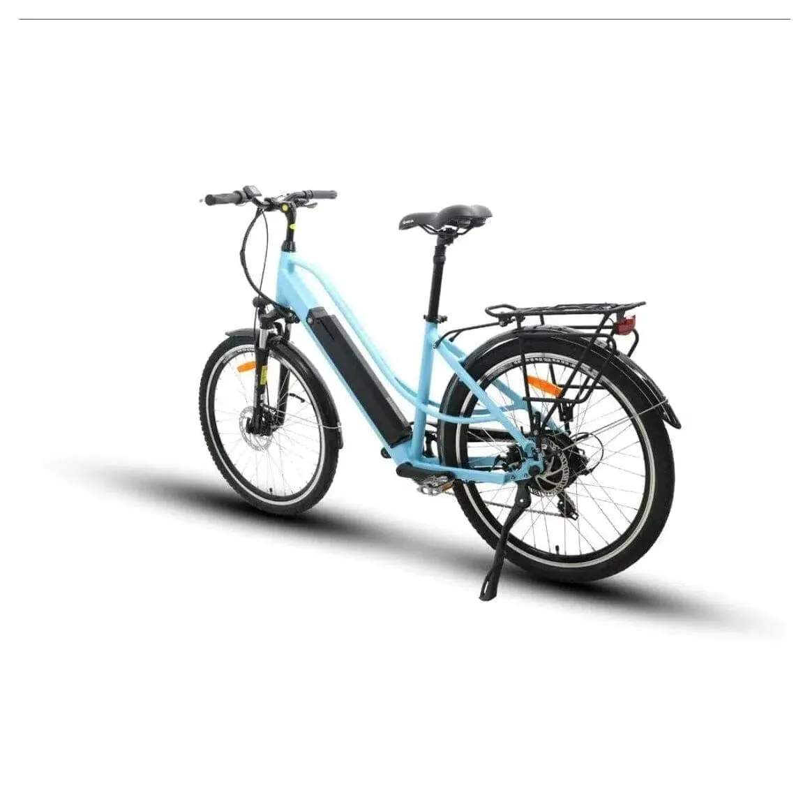 EUNORAU| E-TORQUE 48V500W Cruiser Step-Thru Electric Bike