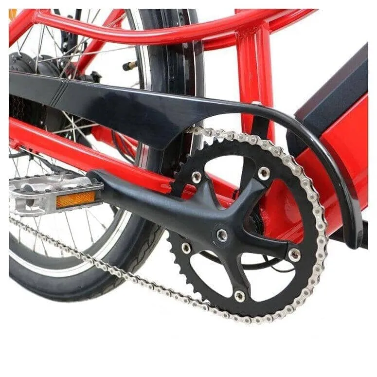 EUNORAU| E-TORQUE 48V500W Cruiser Step-Thru Electric Bike
