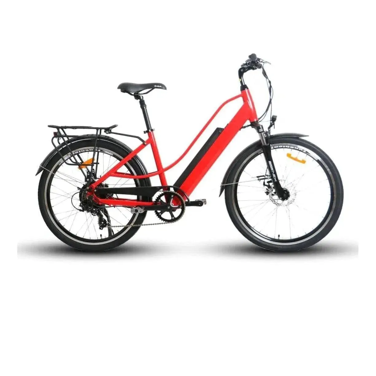 EUNORAU| E-TORQUE 48V500W Cruiser Step-Thru Electric Bike