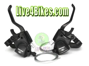 Falcon Shifter /Brake  Lever 3x8 Set - Live 4 Bikes