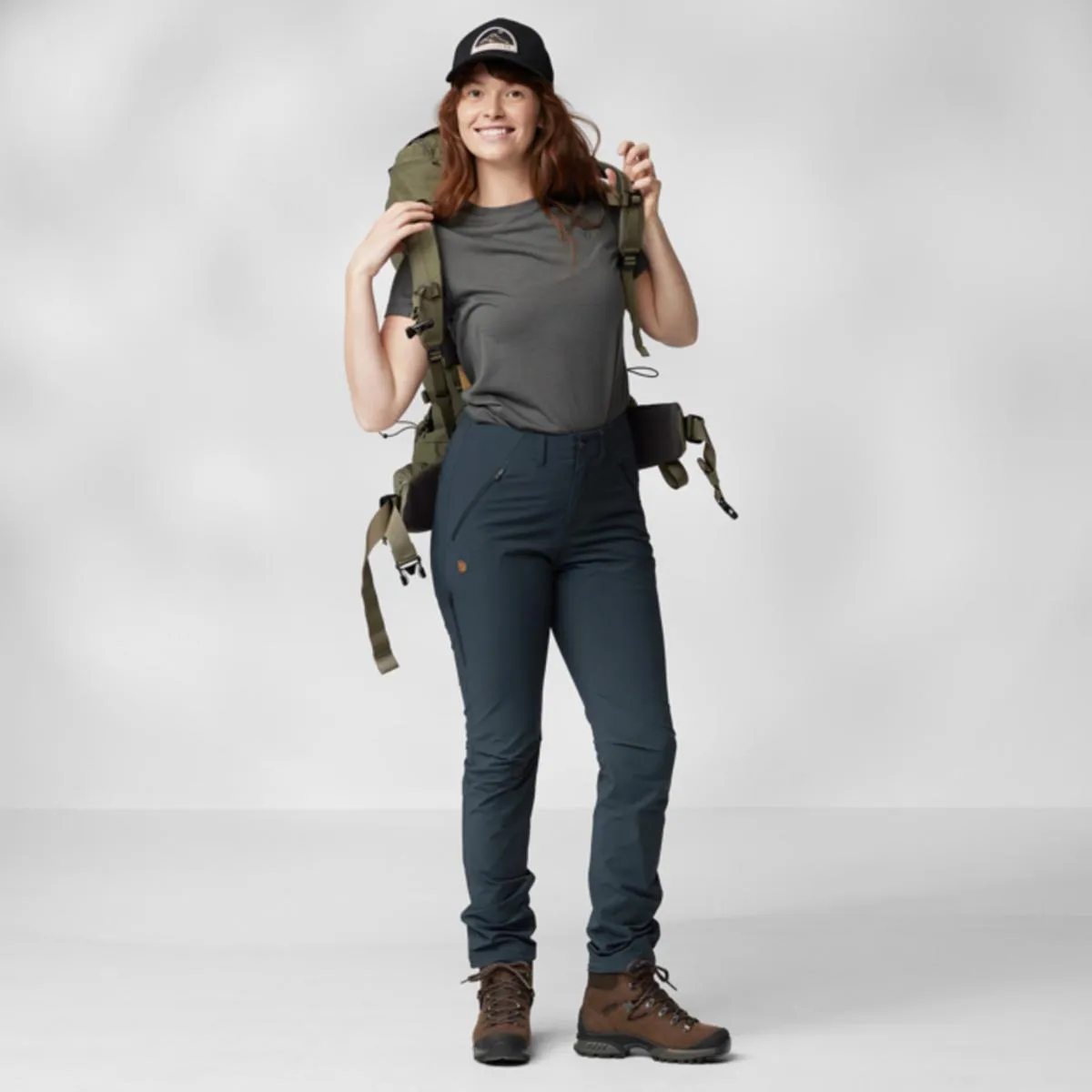FjallRaven Women's Abisko Trail Stretch Trouser - Small
