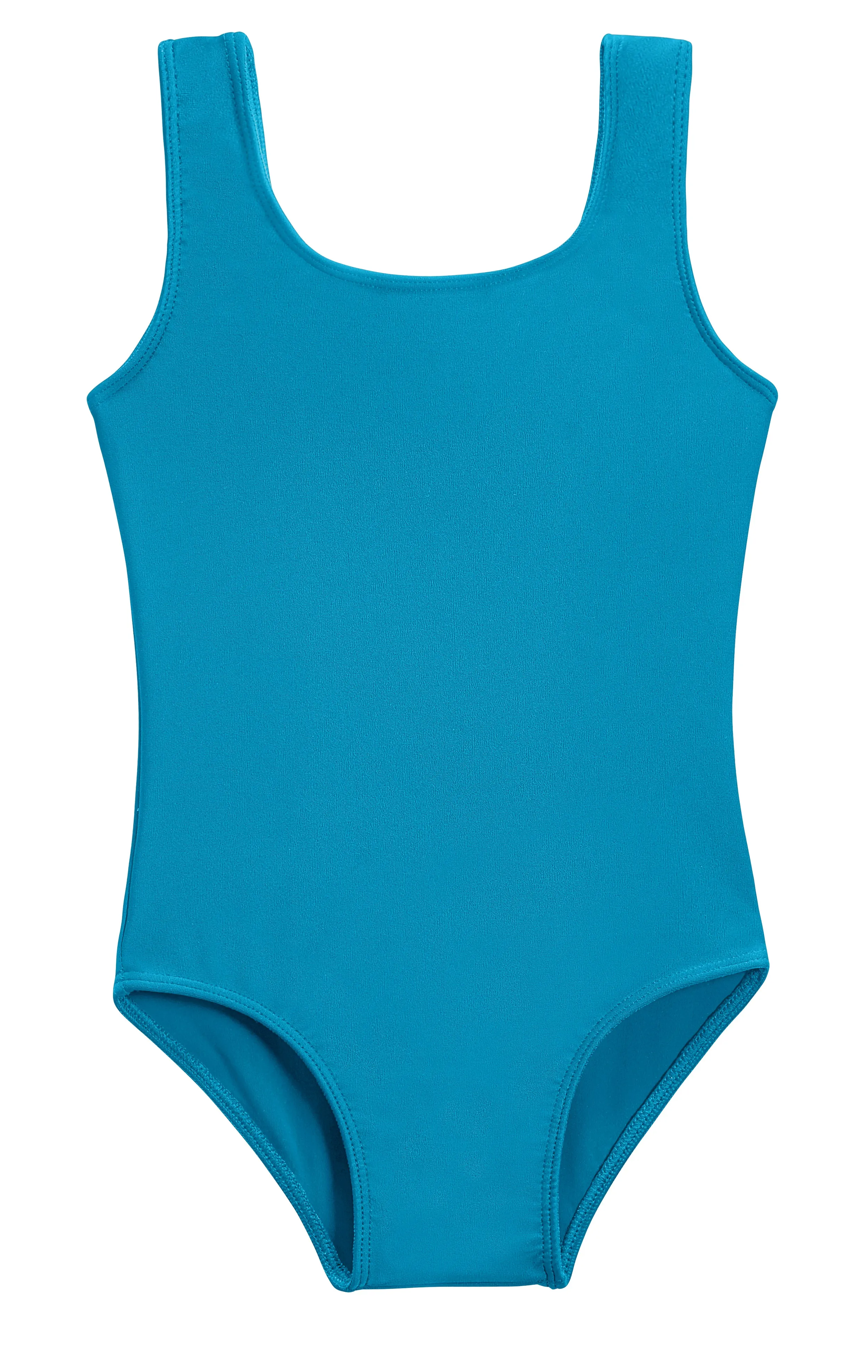 Girls Recycled Nylon UPF 50  One Piece Swimsuit | Turquoise