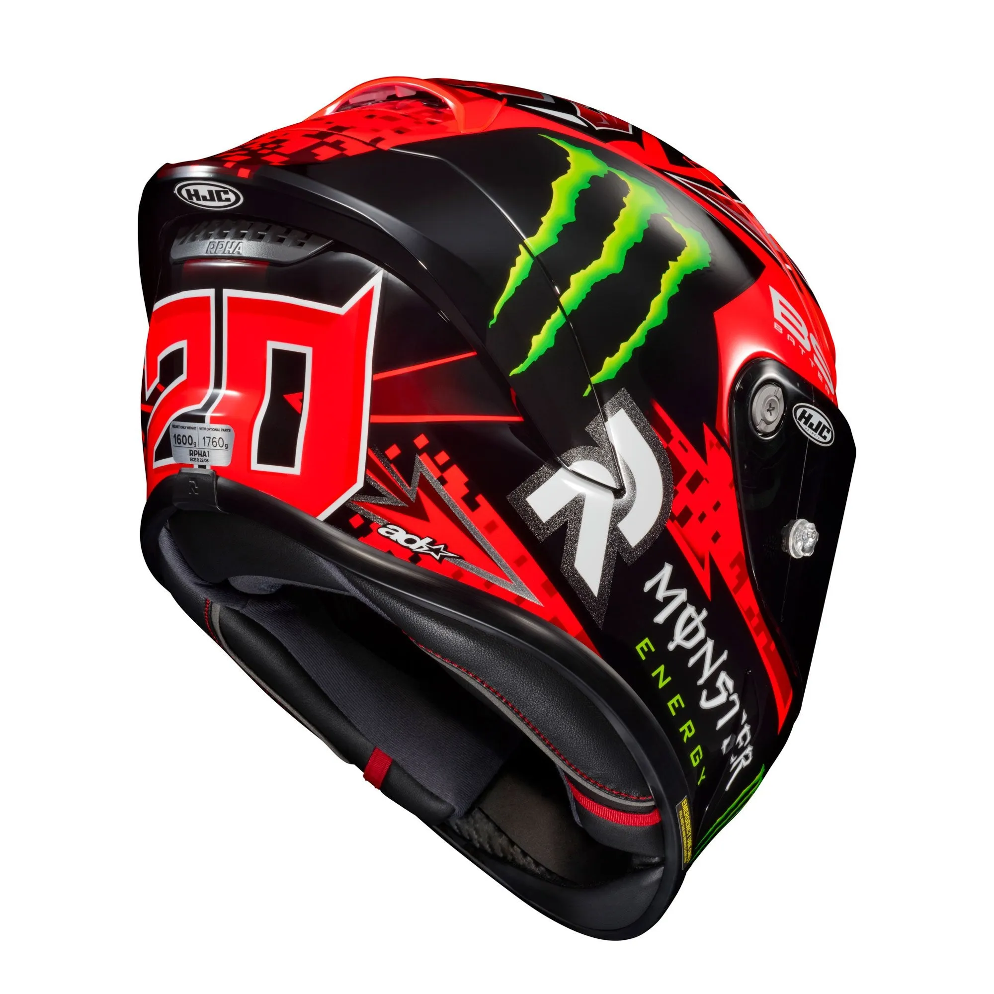 HJC RPHA 1 Fabio Quartararo Precision Racing Helmet