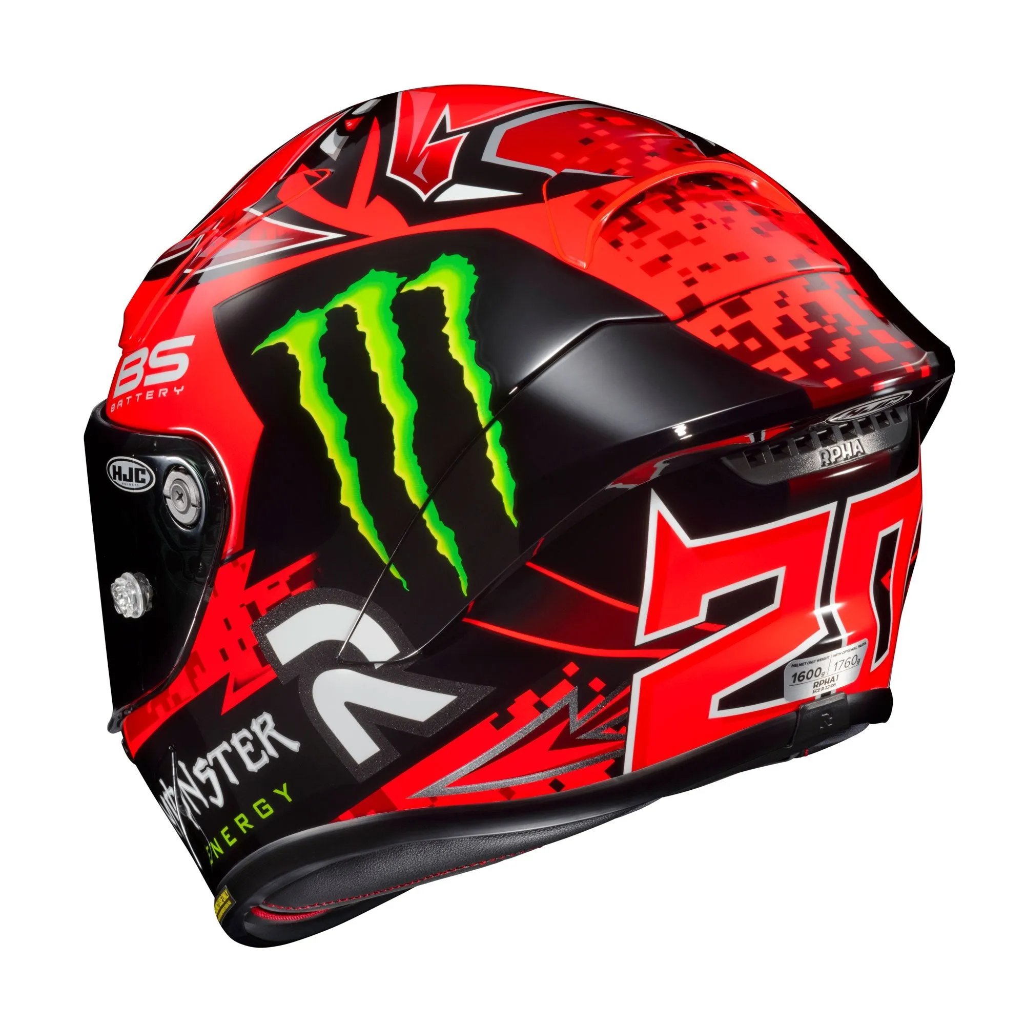 HJC RPHA 1 Fabio Quartararo Precision Racing Helmet