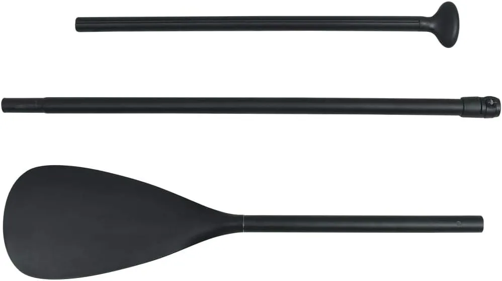 Inflatable Stand Up Paddleboard Water Sport Set for All Skill Levels Included with Surf Board, Aluminum Oar, Removable Fin, High Pressure Hand Pump... Blue and White 153.5"x31.9"x3.9"