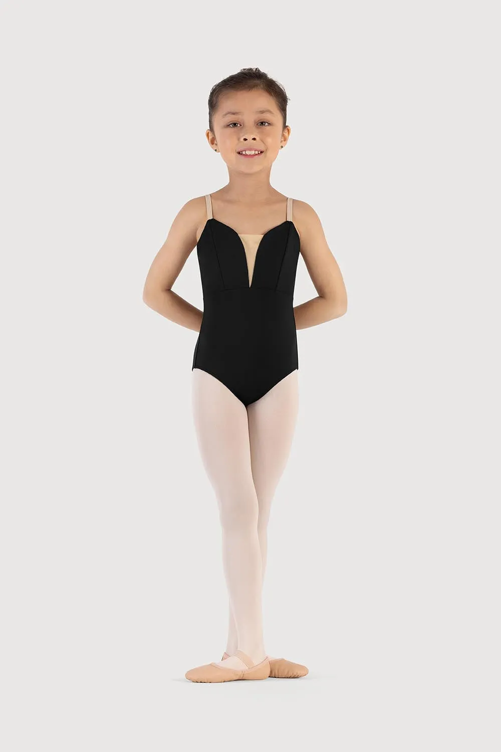 L0877G - Bloch Overture Opera Girls Camisole Leotard